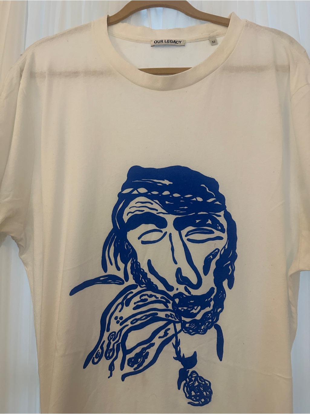 Our Legacy Brand Pre Loved T Shirt The Sailor Size 52